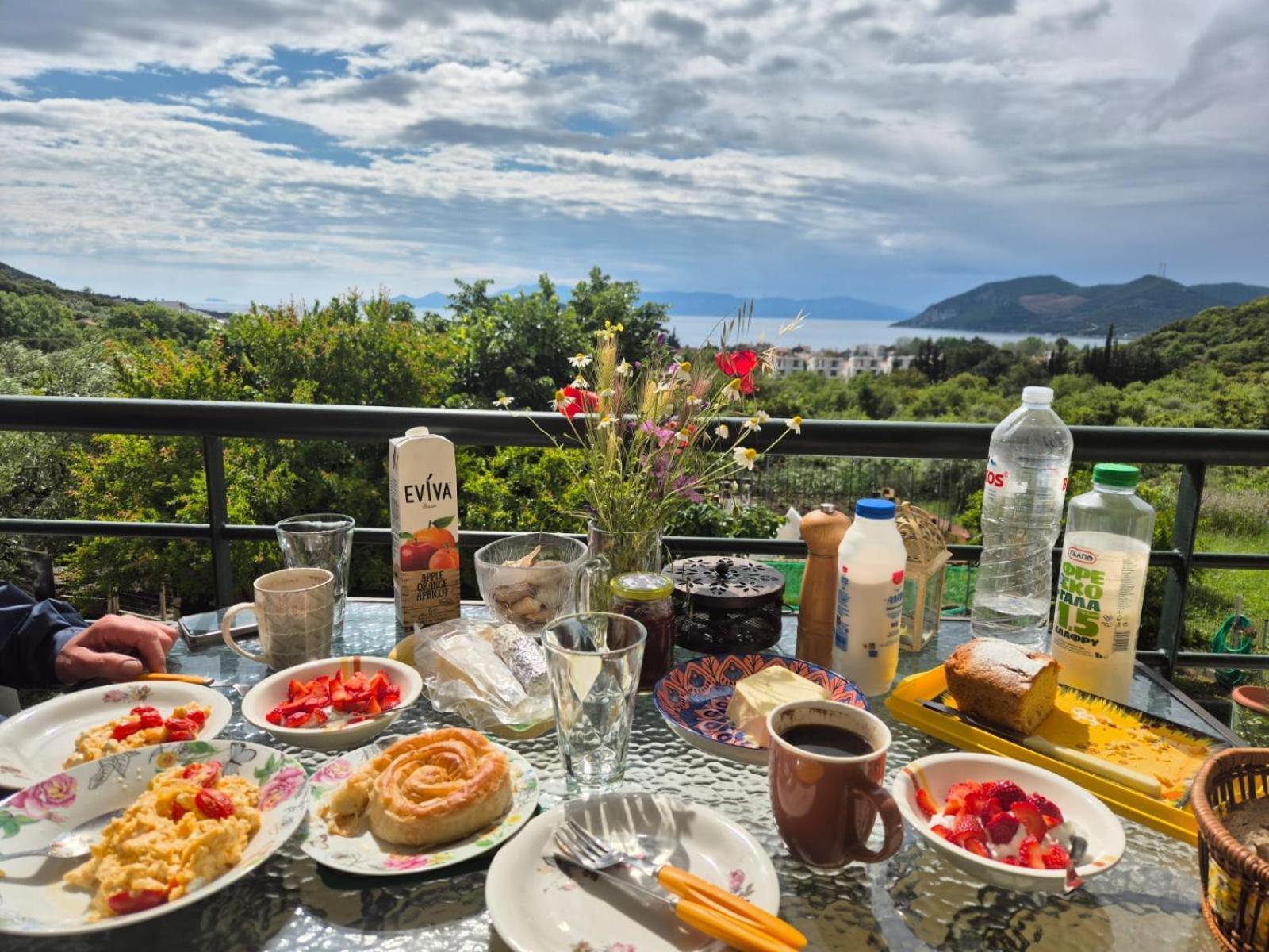 Martha'S Villa Nea Iraklitsa Esterno foto